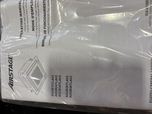 48,000 BTU Single-Zone Indoor Inverter Heat Pump Mini Split Unit, 208-230/60/1 R-410A