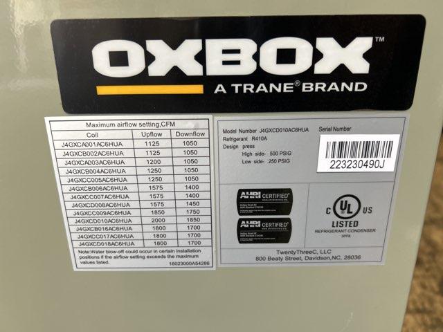 5 Ton AC/HP Upflow/Downflow Cased A Coil, R410A CFM 1785