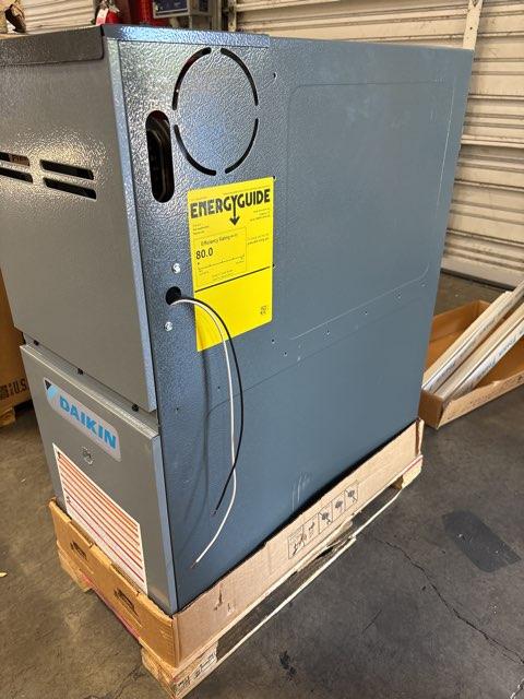 40,000 BTU Low NOx Single-Stage Upflow/Horizontal ECM Multi Speed Gas Furnace 80% 115/60/1 CFM: 1200