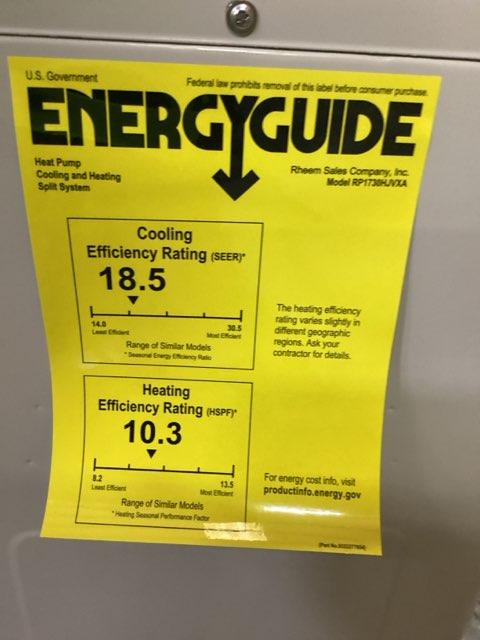 2.5 Ton Inverter Split-System Communicating Heat Pump 208-230/60/1 R410A 18.5 SEER