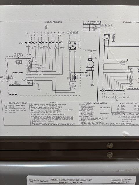 2 Ton AC/HP ECM Communicating Compatible Multiposition Air Handler 208-240/60/1 R-410A CFM 825