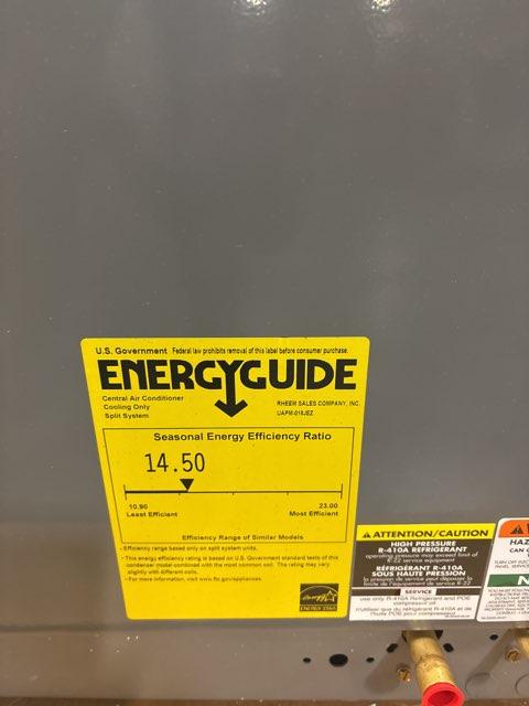 1.5 Ton Single-Stage Split-System Communicating Air Conditioner 208-230/60/1 R410A 14.5 SEER