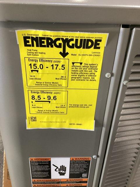 5 Ton Variable Speed Communicating Compatible Split-System Heat Pump 208-230/60/1 R410A 18 SEER