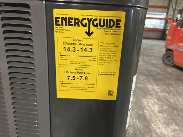 5 Ton Single-Stage Split-System Heat Pump 208-230/60/1 R410A 14.5 SEER2