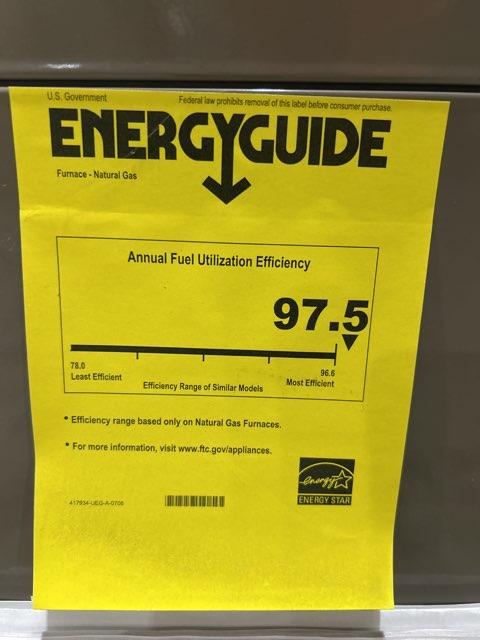80,000 BTU 3-Stg Var Spd Comm Compatible Furnace; 97.5%, CFM: 1228 w/ 1.5-3 Ton Up/Down Cased A Coil