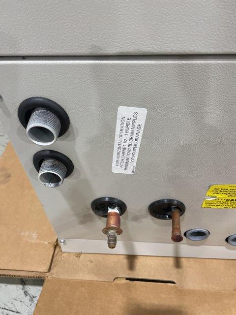 1.5 Ton AC/HP ECM Upflow/Horizontal Air Handler with Hot Water Heating 120/60/1 R-410A CFM 810