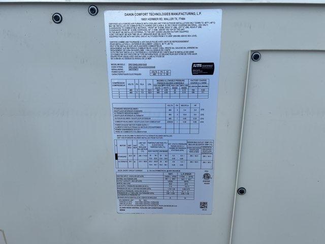 10 Ton Two-Stage Convertible Natural Gas/Electric Packaged Unit, 12.2 EER, 460/60/3, R410A