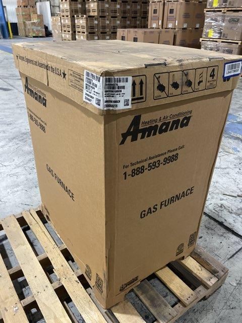 100,000 BTU Single-Stage Upflow/Horizontal ECM Multi Speed Gas Furnace 96% AFUE 115/60/1 CFM: 2000