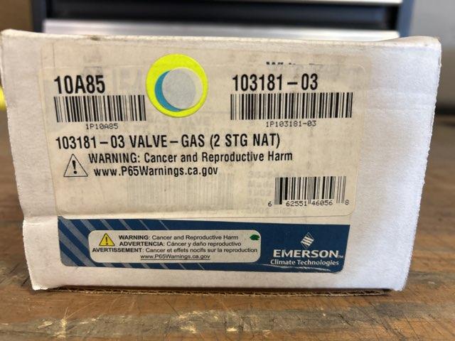 24 VAC, 2-Stage Gas Valve