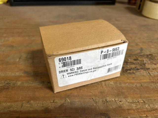 5 Cu In 3/8" Sweat Liquid Line Filter Drier