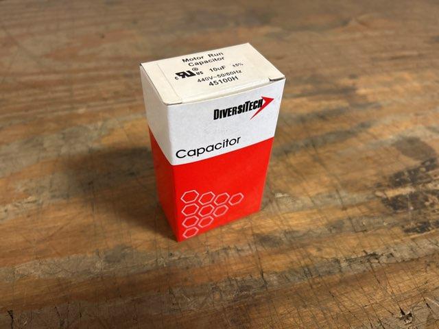 10 MFD X 440 V Oval Run Capacitor