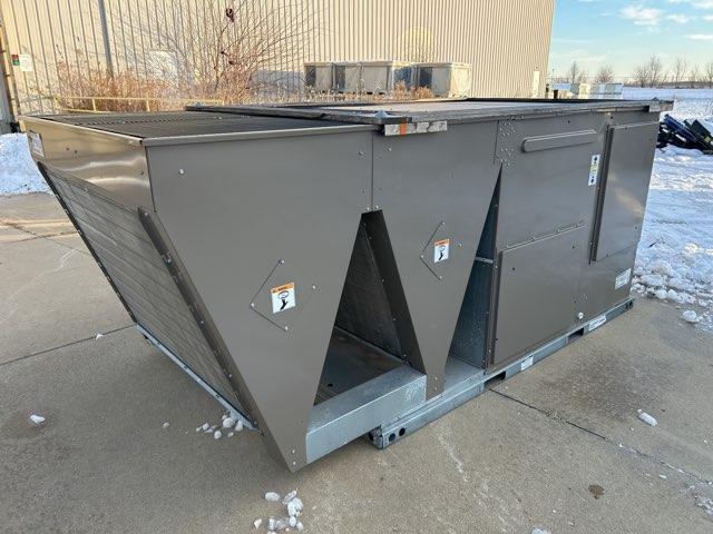 12.5 Ton Two-Stage Convertible Packaged H/P Unit W/ 24KW Heat, 10.6 EER, 460/60/3, R410A