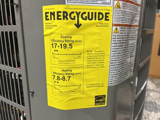 2 Ton Variable Speed Split-System Communicating Heat Pump 208-230/60/1 R410A 20 SEER