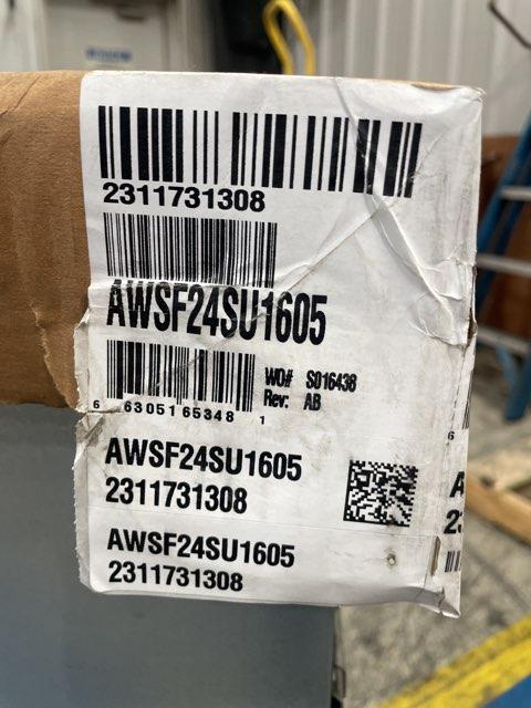 2 Ton AC/HP ECM Wall Mounted Air Handler With 5 KW Heat, 208-230/60/1 R22/R-410A CFM 846