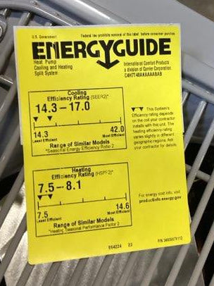 4 Ton Two-Stage Split-System Heat Pump 208-230/60/1 R410A 17 SEER2
