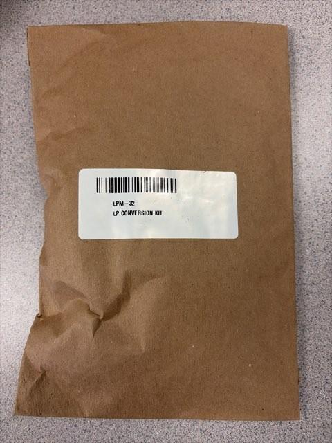 Natural To Propane Conversion Kit, 80%, Two Stage