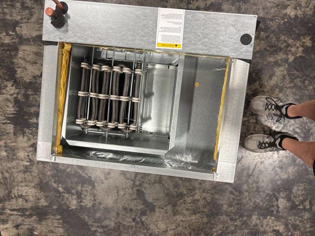 1.5 Ton AC/HP ECM Wall Mounted Air Handler With 8 KW Heat, 208-230/60/1 R-410A CFM 846