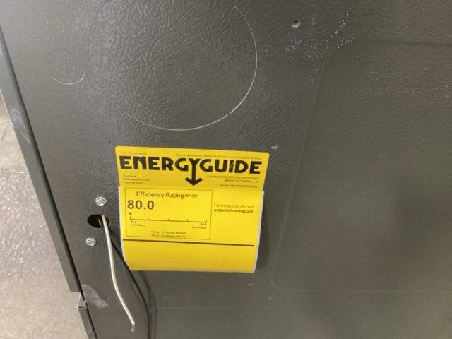 80,000 BTU 2-Stage Upflow/Horizontal ECM Var Spd Comm Compatible Gas Furnace 80% 115/60/1 CFM: 2000