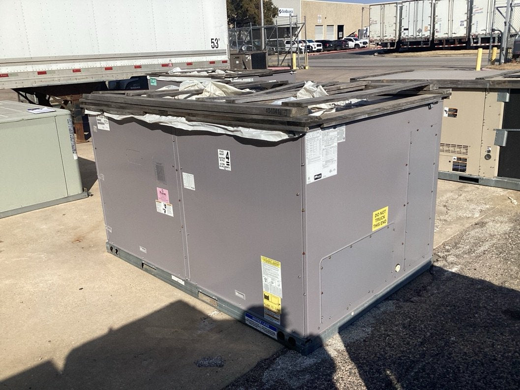 12.5 Ton Two-Stage Convertible Packaged Air Conditioning Unit, 10.4 EER, 460/60/3, R410A