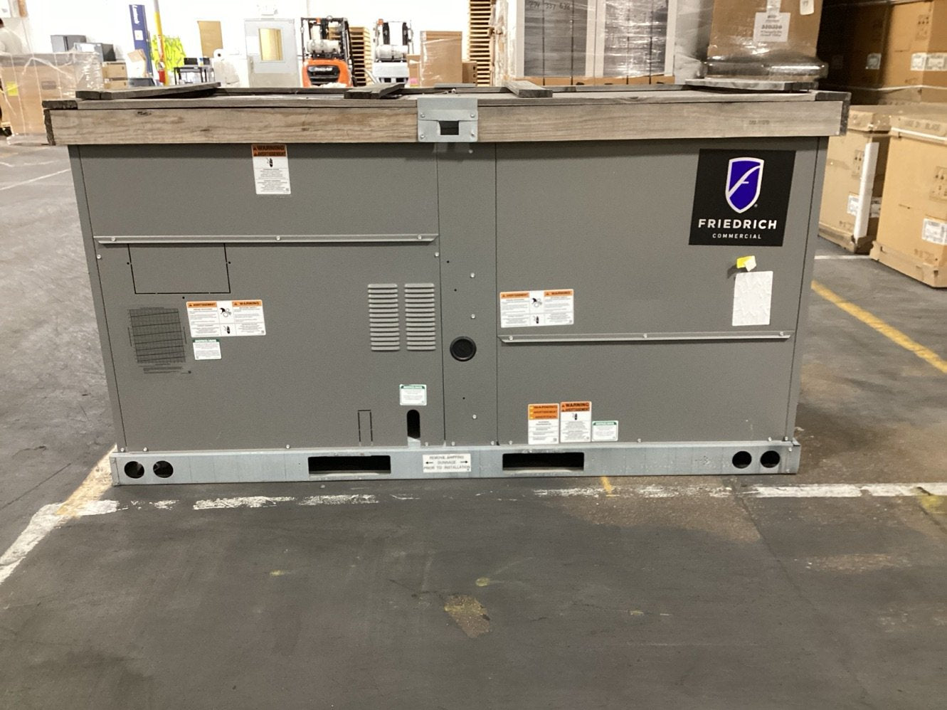 5 Ton Single-Stage Convertible Packaged Air Conditioning Unit, 14 SEER, 208-230/60/3, R410A