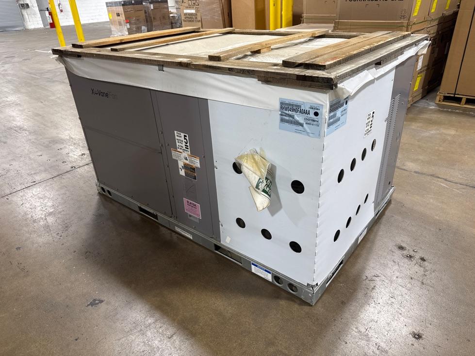 4 Ton Two-Stage Convertible Packaged Heat Pump Unit, 16.2 SEER, 208-230/60/3, R410A