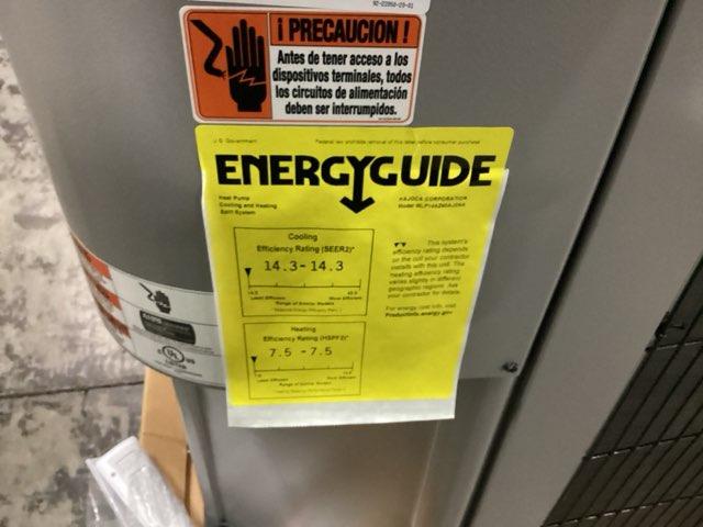 5 Ton Two-Stage Split-System Heat Pump 208-230/60/1 R410A 14.3 SEER2