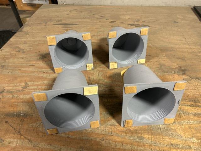 6" Heavy Duty Heat Pump Riser, Set of 4