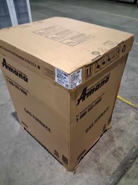 120,000 BTU Low NOx Two-Stage Up/Horz ECM Var Spd Comm Compatible Gas Furnace 96% 115/60/1 CFM: 2000