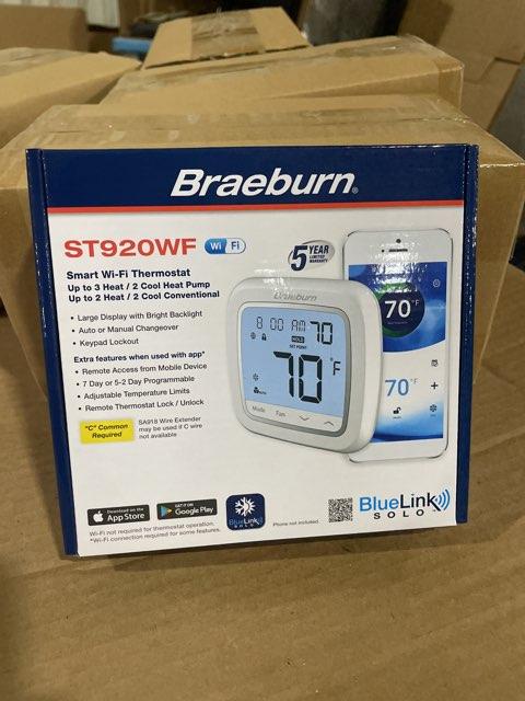 3Heat/2 Cool, 7-Day, 2-5 Day Programmable Multi-Stage 24 V Heat Pump/Convnetional Thermostat