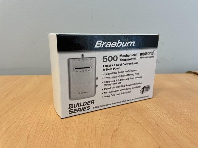 1 Heat/1 Cool, Mechanical 24 V Heat Pump/Conventional Thermostat