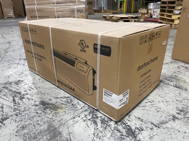 9,000 BTU Packaged Terminal Heat Pump with 3.5 KW Heat, 208-230/60/1, R410A