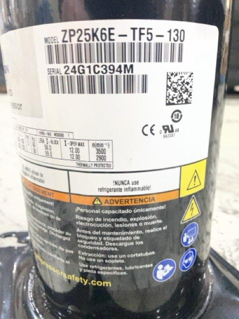 2 Ton Single-Stage AC/HP Scroll Compressor 200-230/60/3 R410A