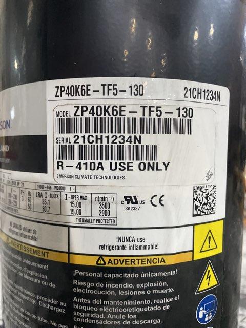 3.5 Ton Single-Stage AC/HP Scroll Compressor 200-230/50-60/3 R410A