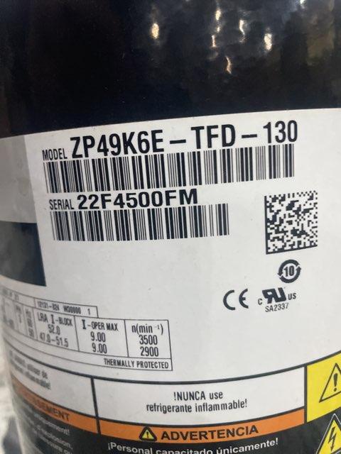 4 Ton Single-Stage AC/HP Scroll Compressor 460/60/3 R410A