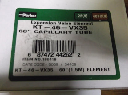 EXPANSION VALVE ELEMENT 60" CAPILLARY TUBE