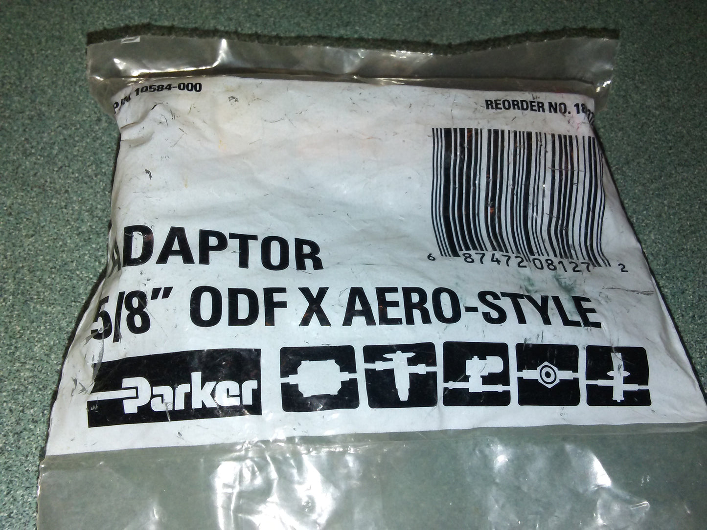 ADAPTOR, 5/8" ODF X AERO-STYLE