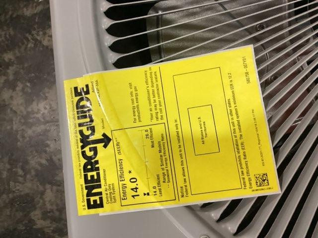 2 Ton Single-Stage Split-System Air Conditioner 208-230/60/1 R410A 16 SEER