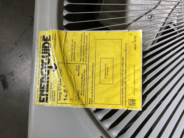 3.5 Ton Single-Stage Split-System Air Conditioner 208-230/60/1 R410A 16 SEER