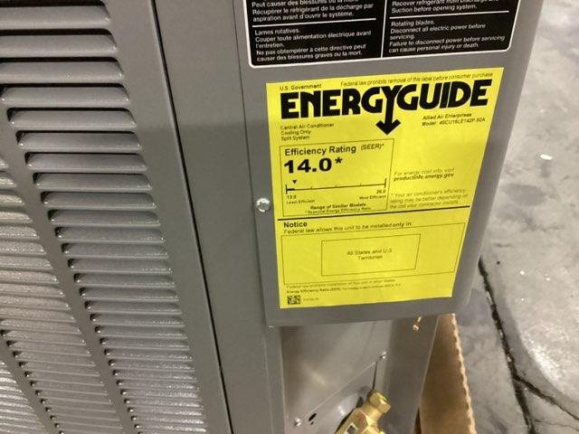 3.5 Ton Single-Stage Split-System Air Conditioner 208-230/60/1 R410A 16 SEER
