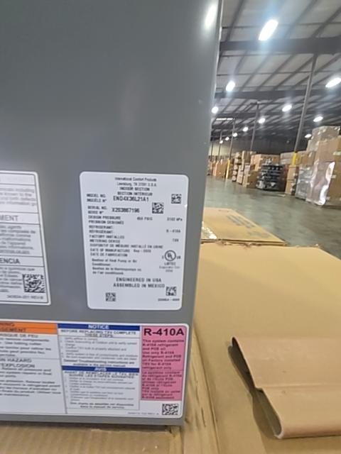 3 Ton AC/HP Upflow/Downflow Cased N Coil, R410A CFM 1400