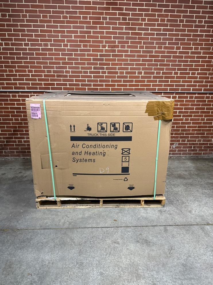 5 Ton Two-Stage Convertible Packaged Heat Pump Unit, 15 SEER, 460/60/3, R410A