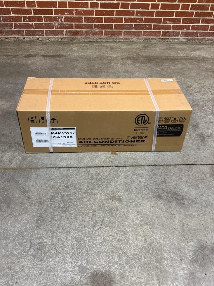 9,000 BTU Single-Zone Indoor Inverter Heat Pump Mini Split Unit, 17 SEER2 208-230/60/1 R-410A