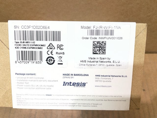 5 VDC IR Wireless Module, White