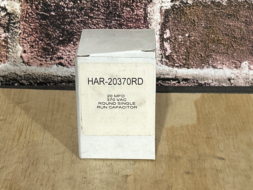 370 Vac, 20MFD 50/60 Hz, Round Capacitor
