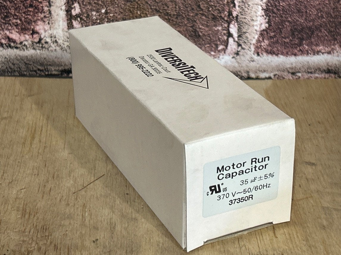 370 Vac, 35MFD 50/60 Hz, Round Capacitor