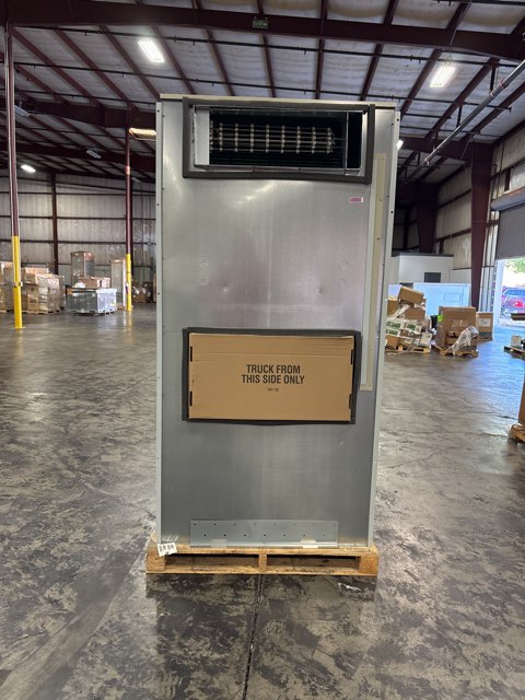 4 Ton Wall-Mount Heat Pump, 11 EER, 208-230/60/1, R410A W/15 KW Heat