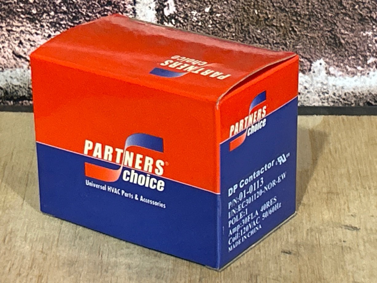 120 V, 50/60 Hz, 1 Pole Contactor