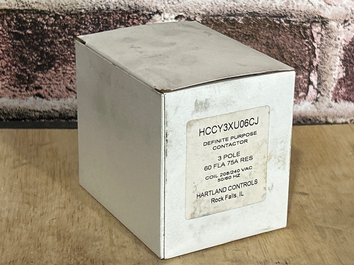 208/240 V, 50/60 Hz, 60 Amps 3 Pole Contactor