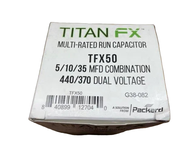 370/440 Vac, 50 MFD (5/10/35), 50/60 Hz, Multi-Rated Round Capacitor