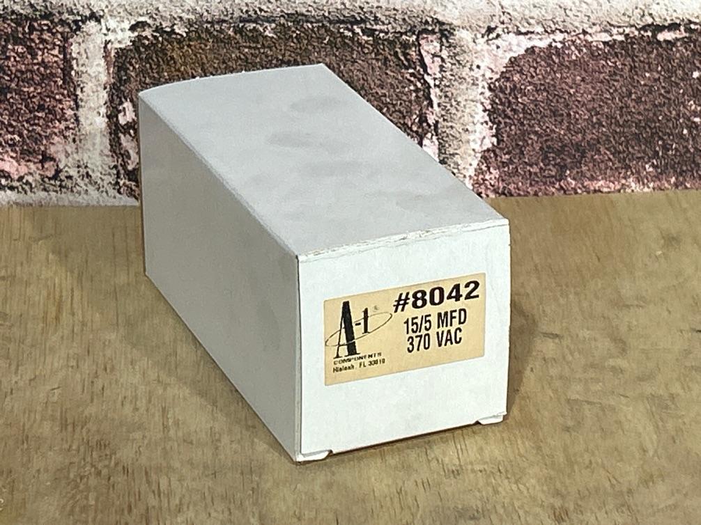 370 Vac, 15+5MFD 50/60 Hz, Round Capacitor